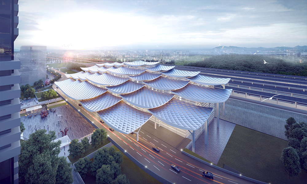 Huizhou South Railway Station of Guangzhou - Shanwei Railway